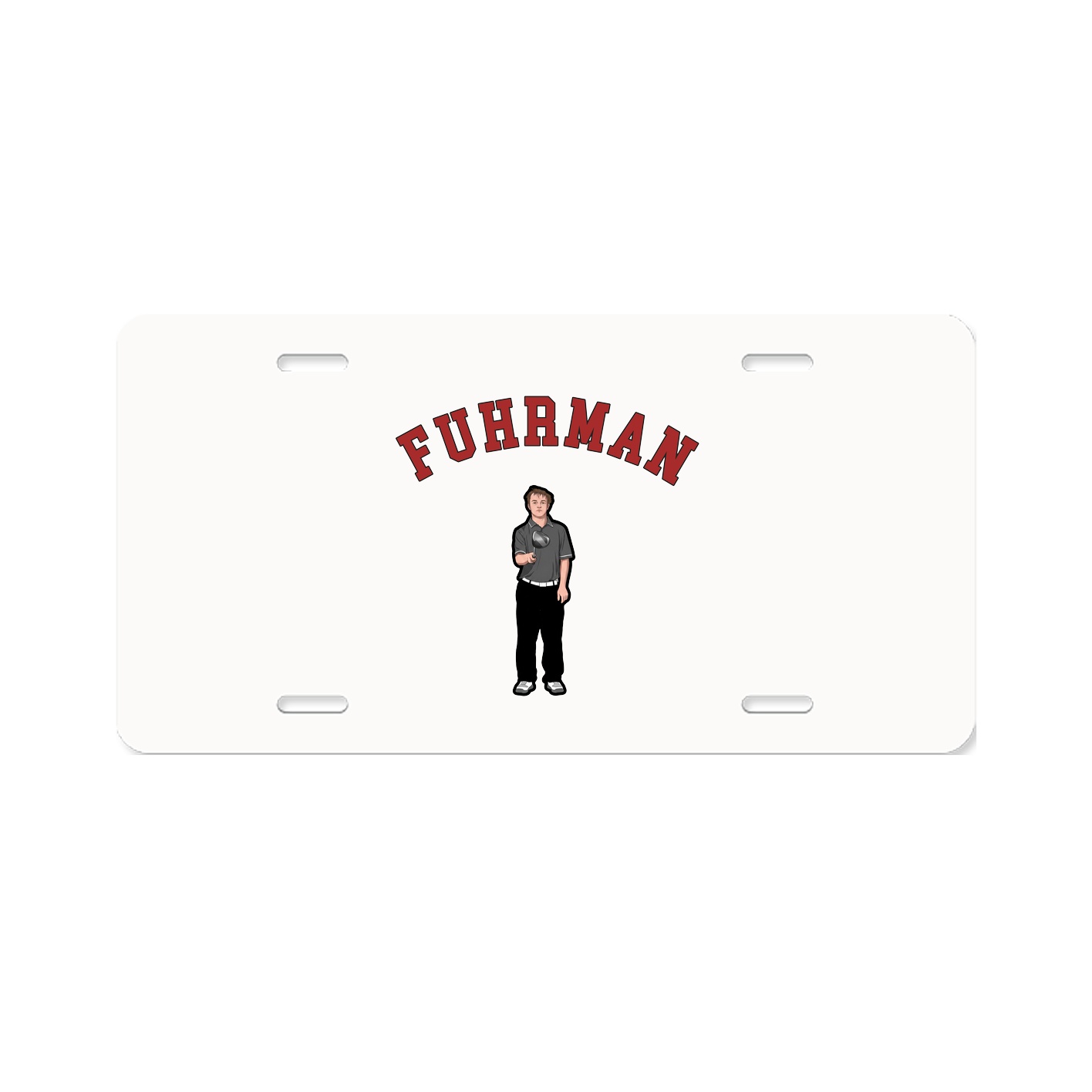 License Plate — Shirsey Arch in Classic