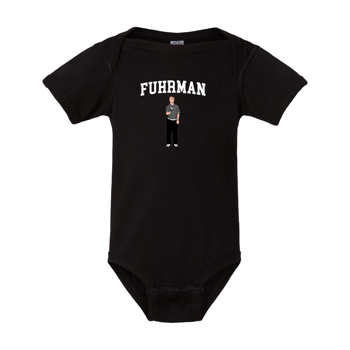Baby Onesie — Shirsey in Black