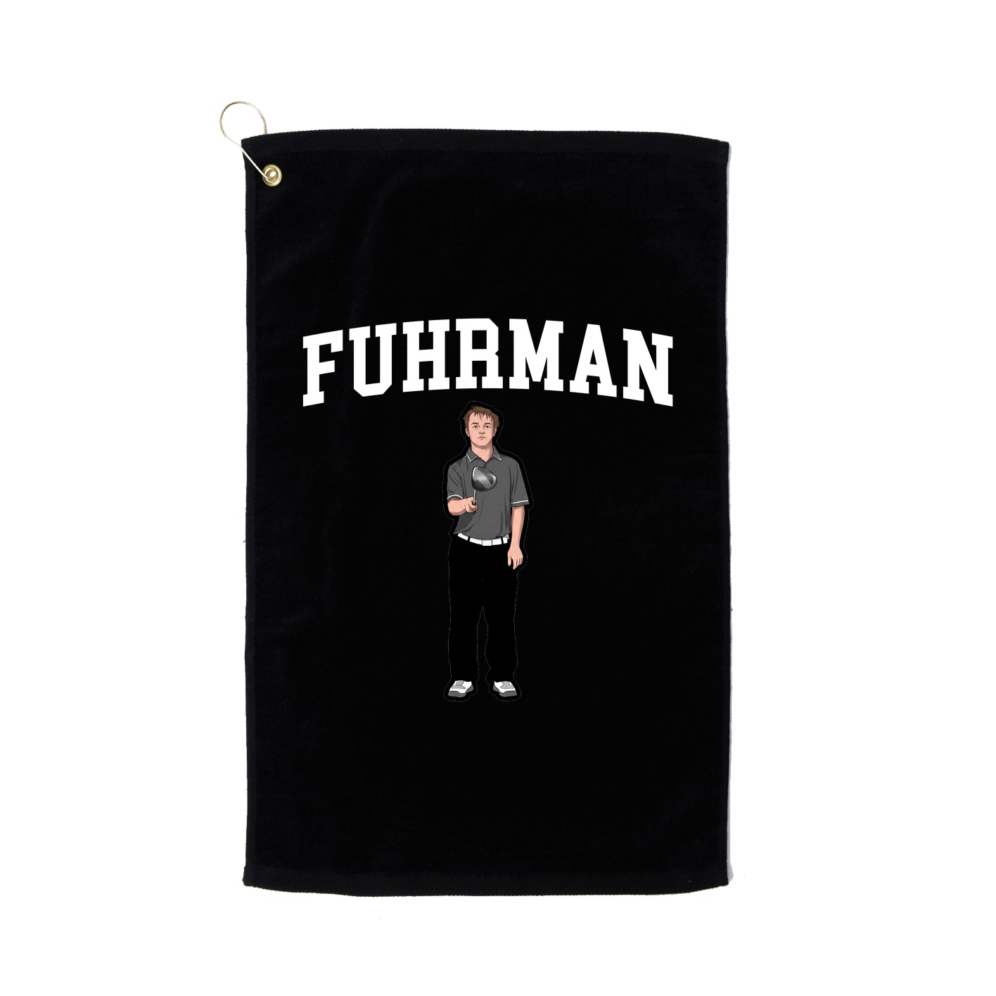 Golf Towel — Shirsey in Black