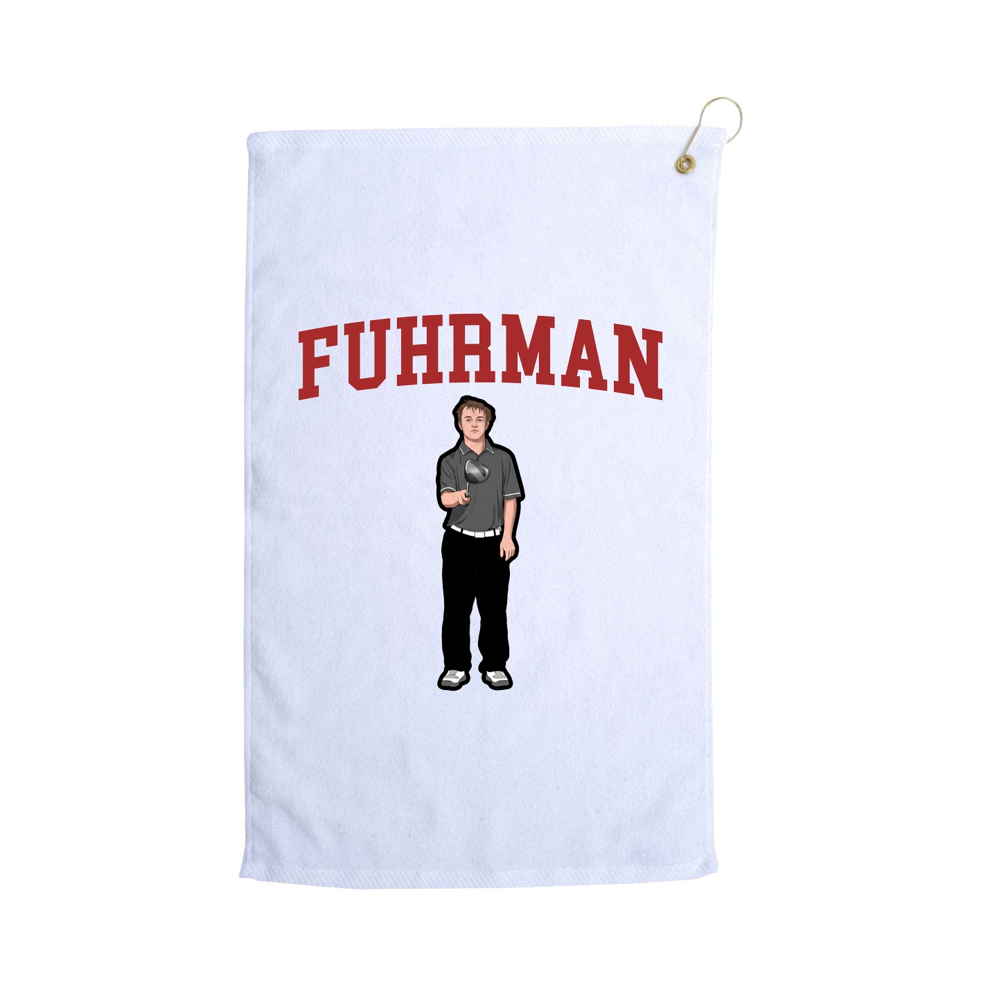 Golf Towel — Shirsey in White