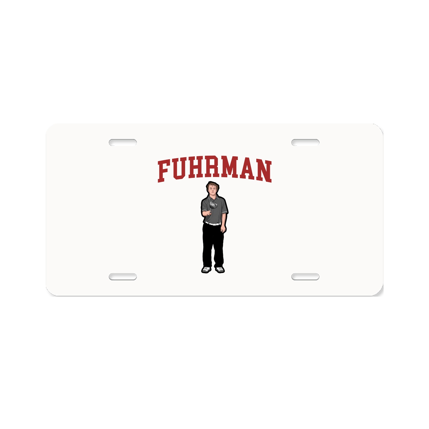 License Plate — Shirsey in Classic