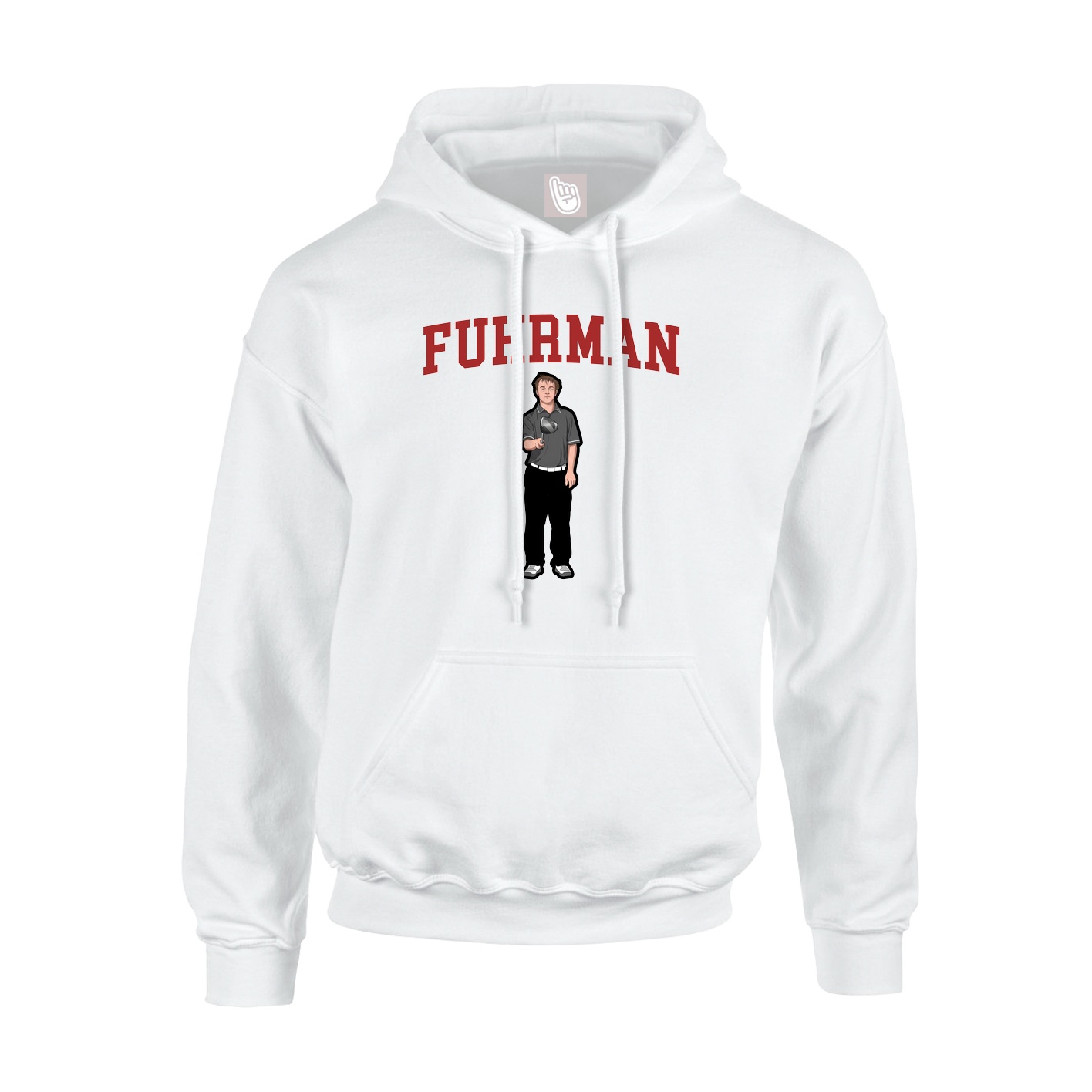 Youth Hoodie — Shirsey in White