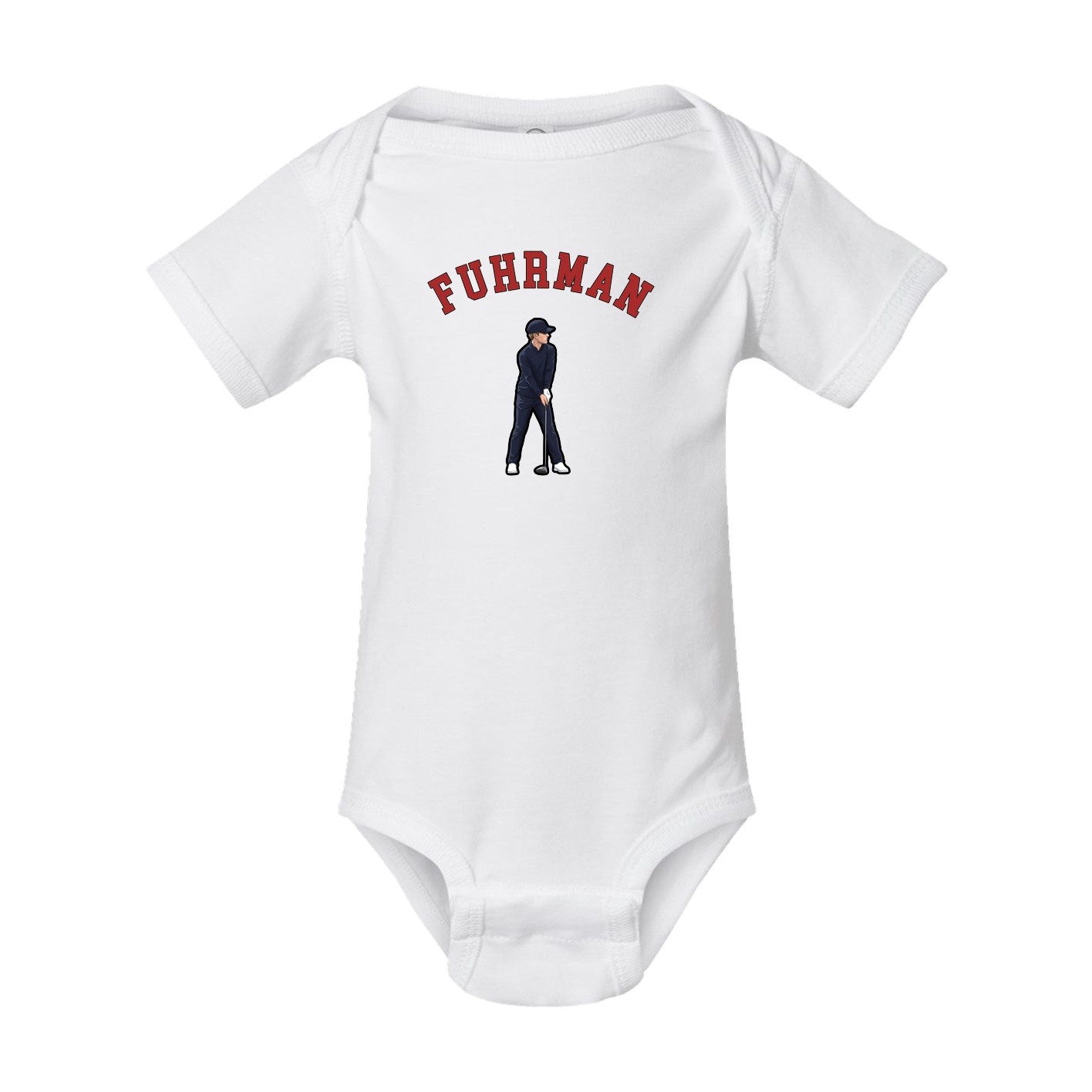 Baby Onesie — Shirsey Arch in White