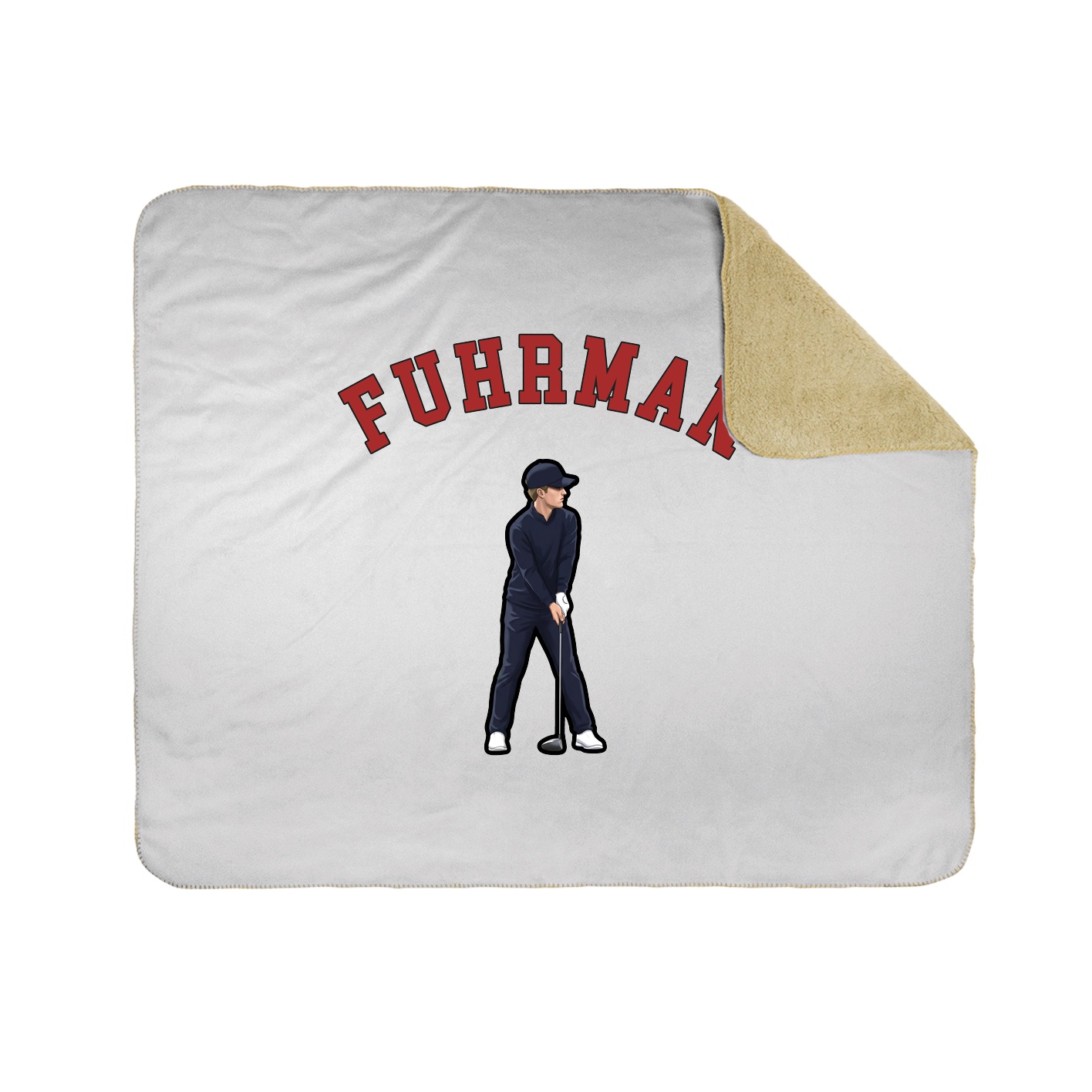 Throw Blanket — Shirsey Arch in White
