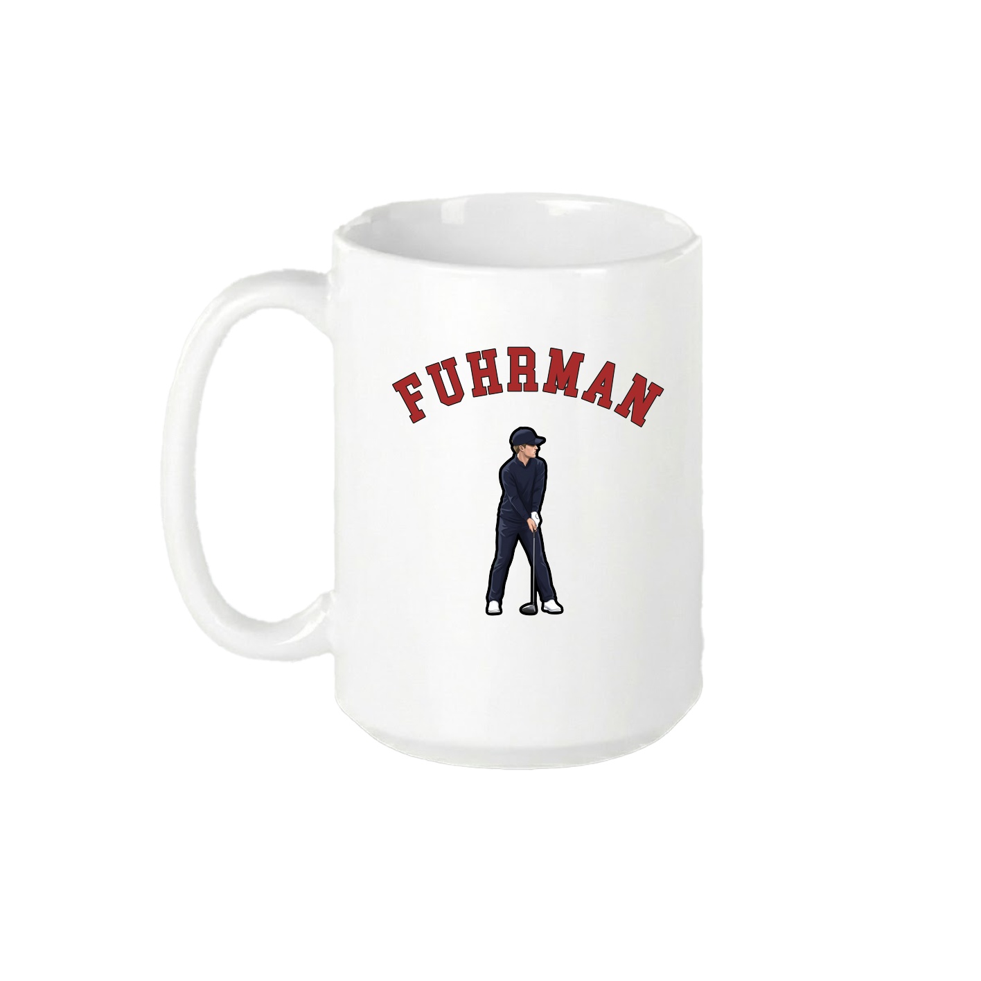 15oz Coffee Mug — Shirsey Arch in White
