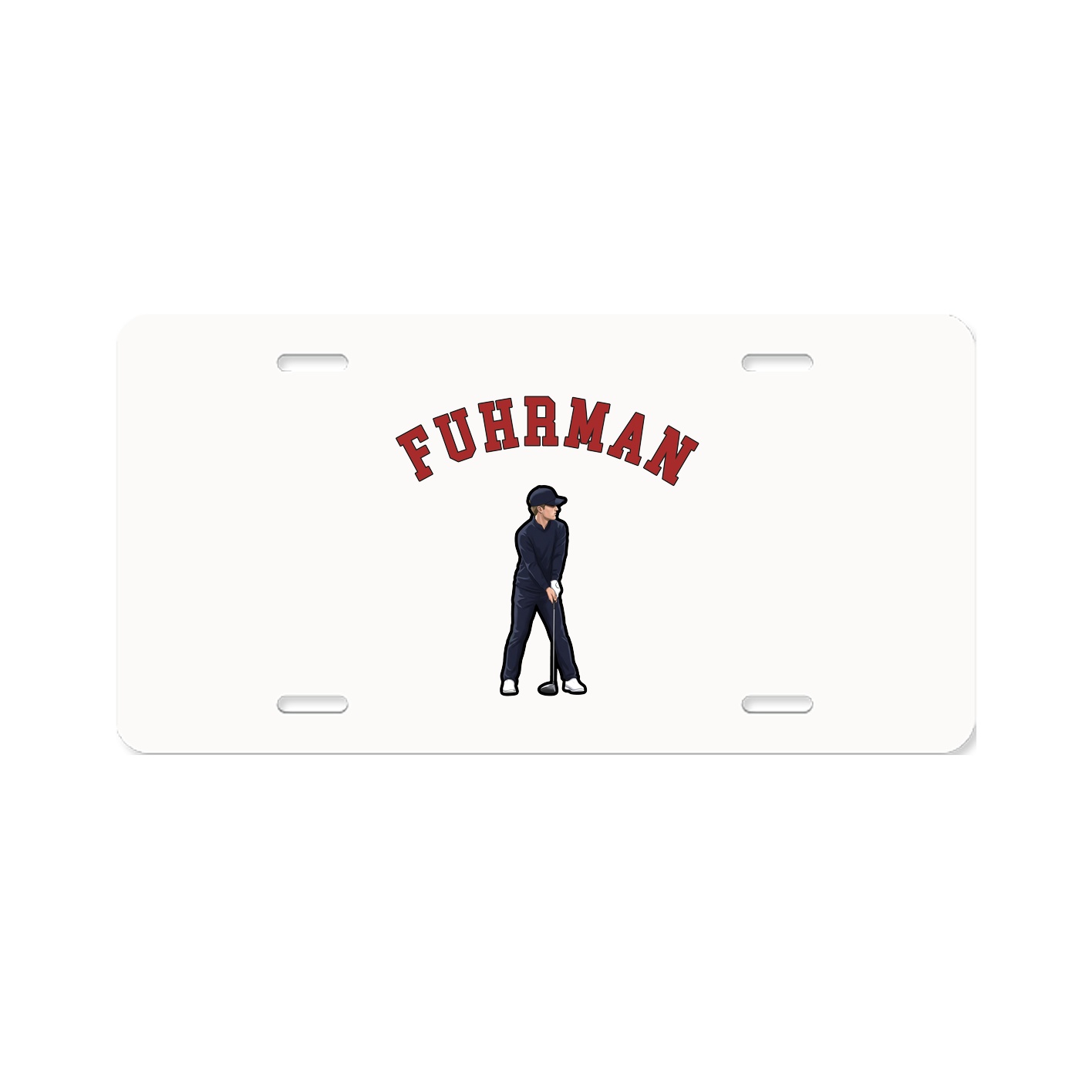 License Plate — Shirsey Arch in Classic