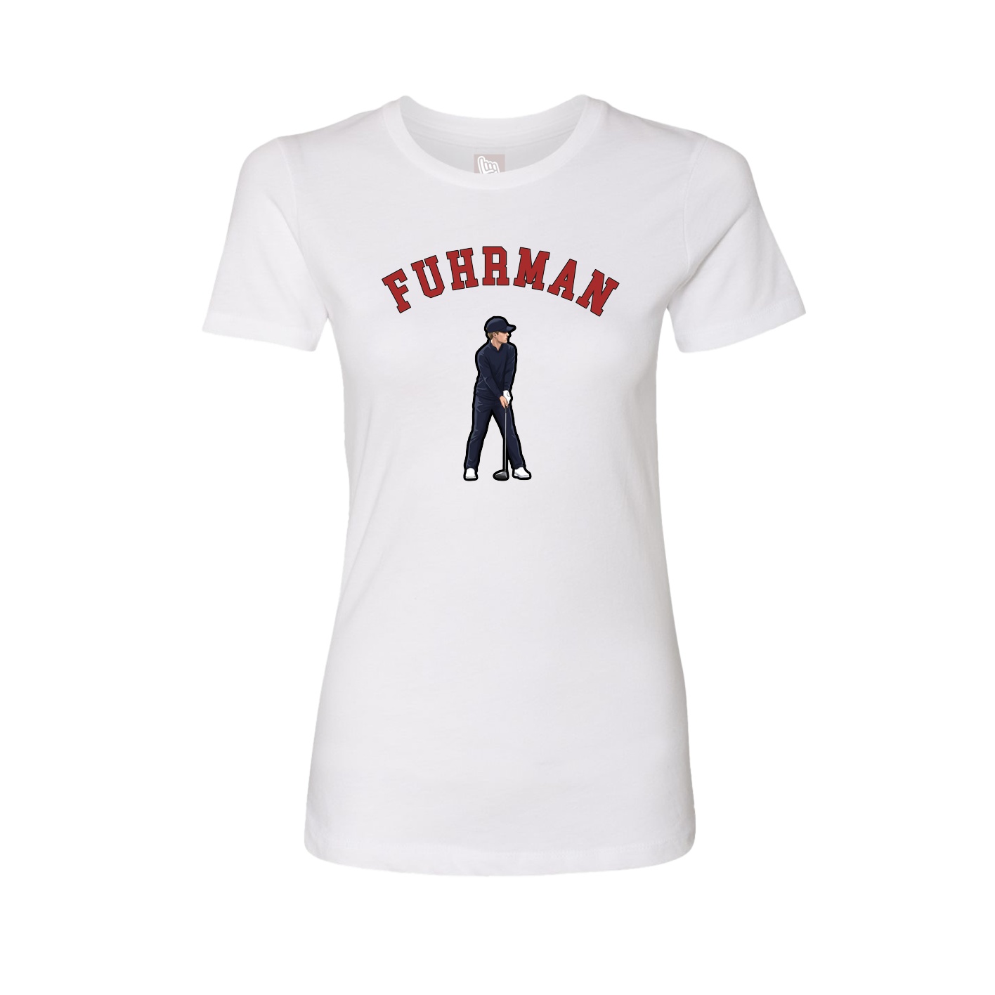 Womens Tee — Shirsey Arch in White