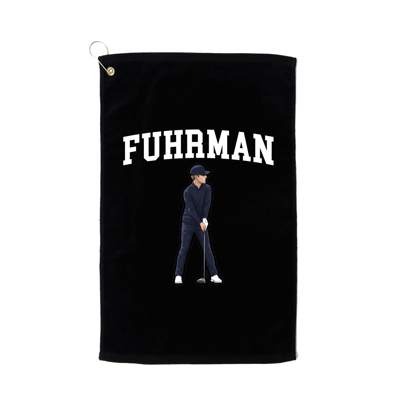 Golf Towel — Shirsey in Black