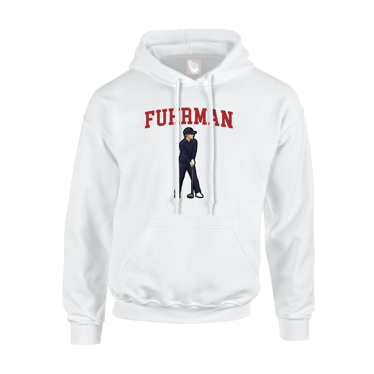 Hoodie — Shirsey in White