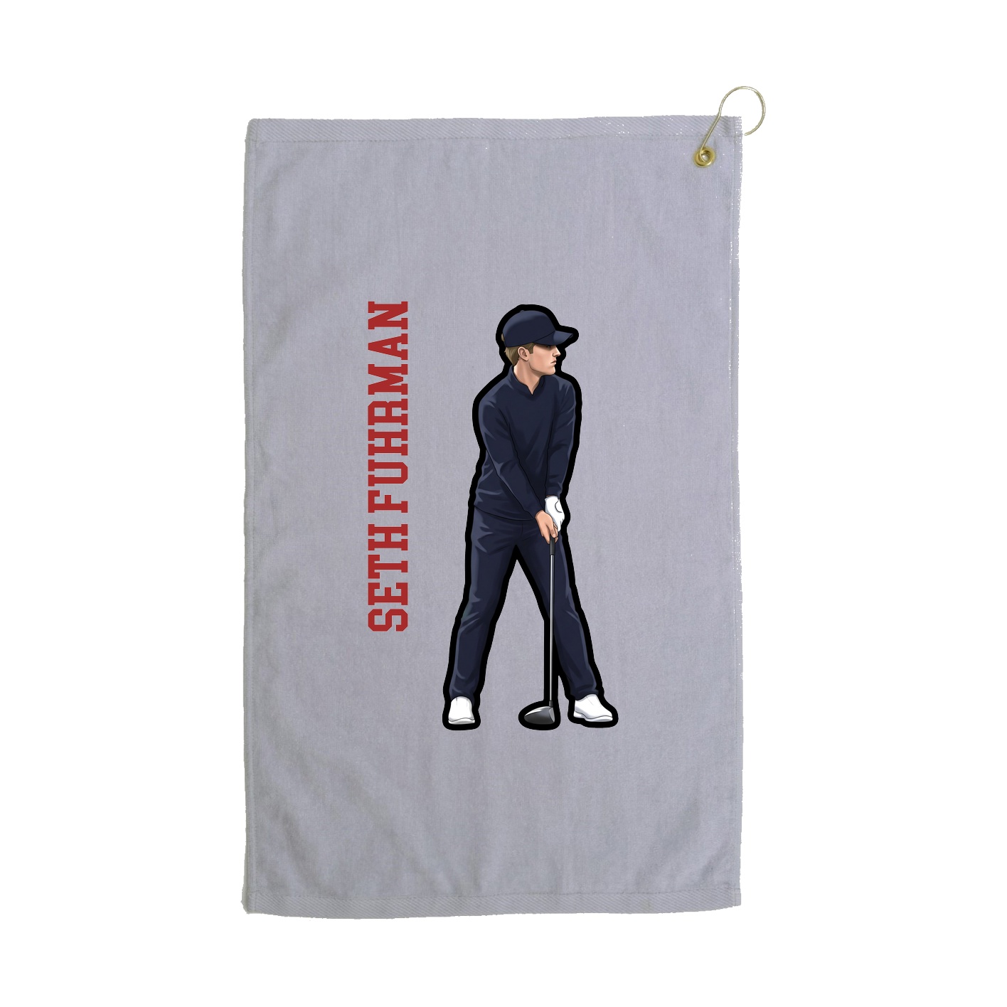 Terry Velour Golf Towel