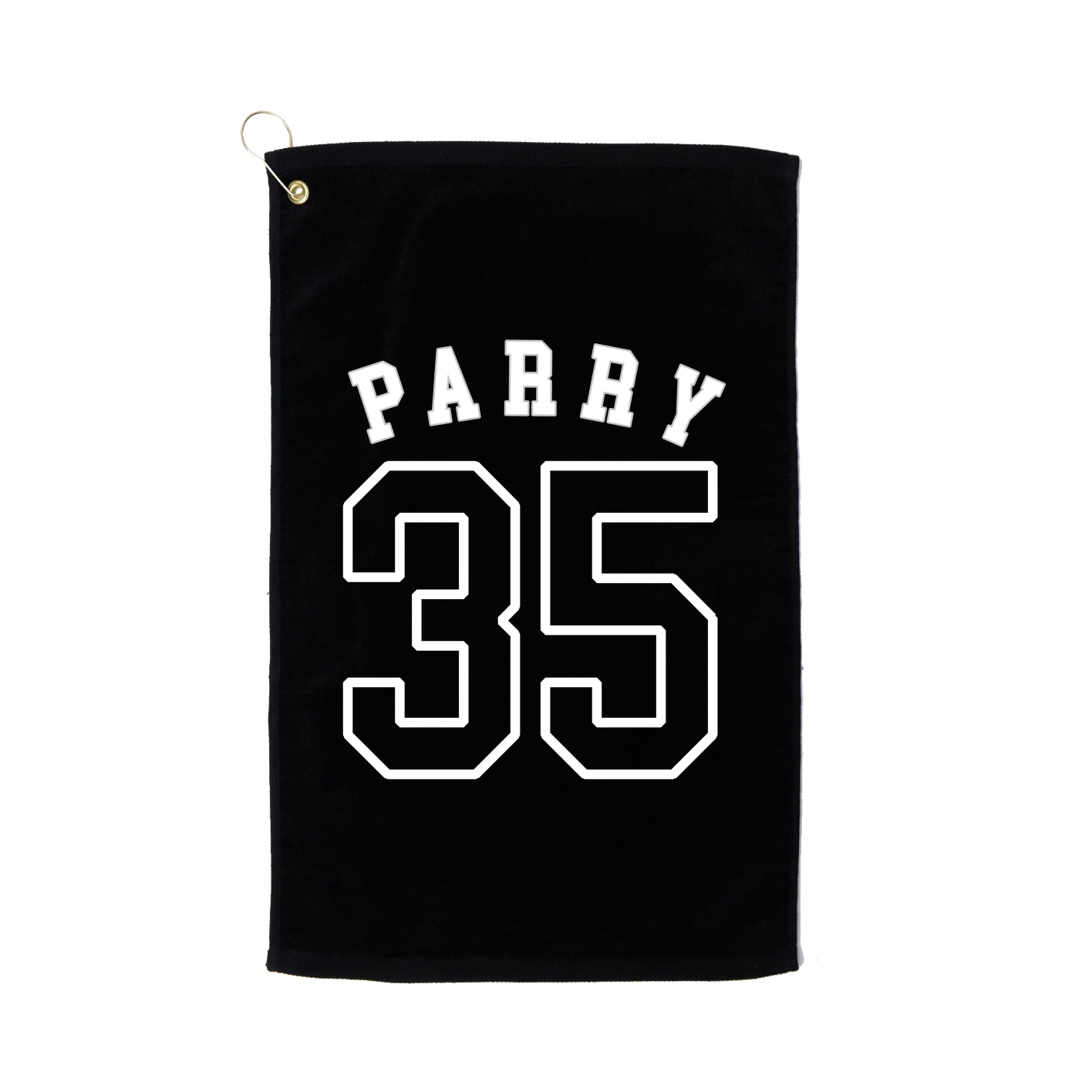Golf Towel — Shirsey Arch in Black