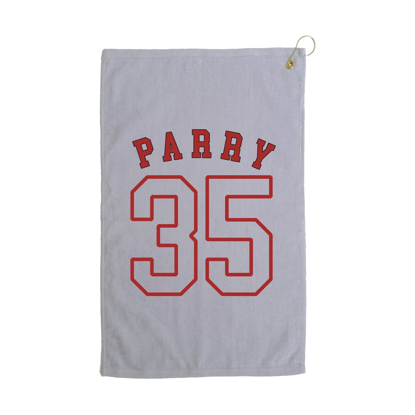 Golf Towel — Shirsey Arch in Grey