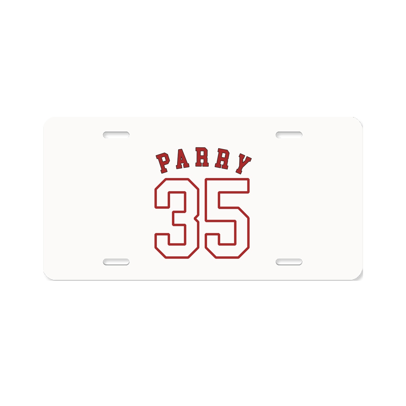License Plate — Shirsey Arch in Classic