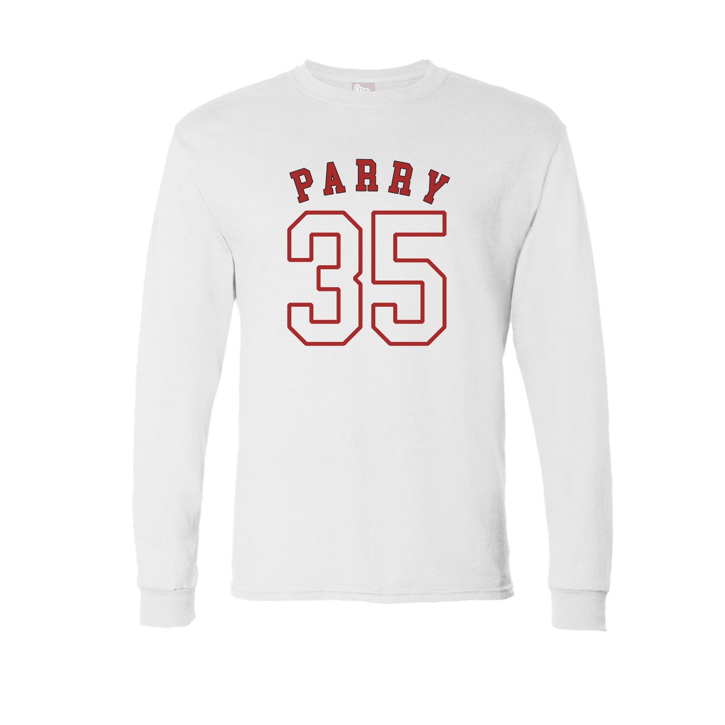 Long Sleeve Tee — Shirsey Arch in White