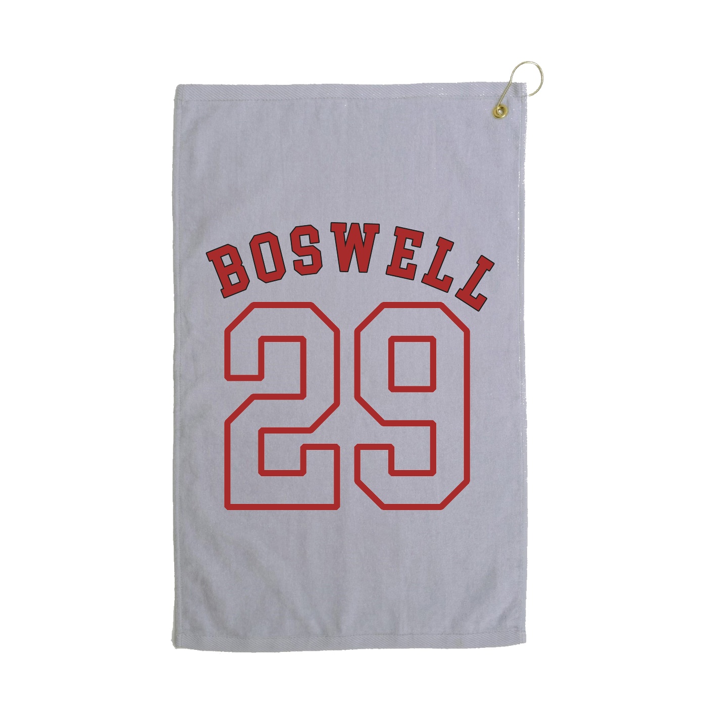 Golf Towel — Shirsey Arch in Grey