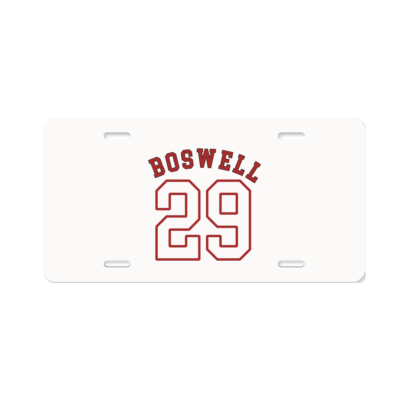 License Plate — Shirsey Arch in Classic