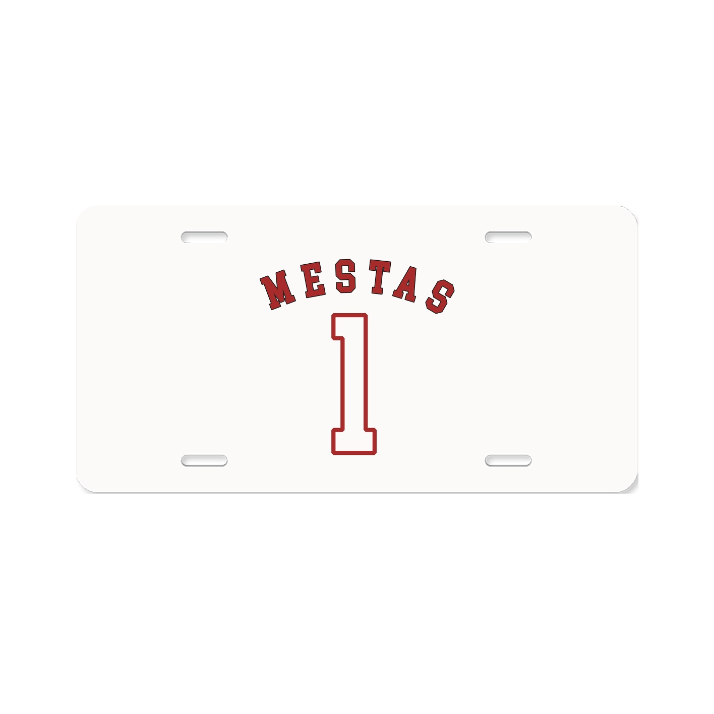 License Plate — Shirsey Arch in Classic