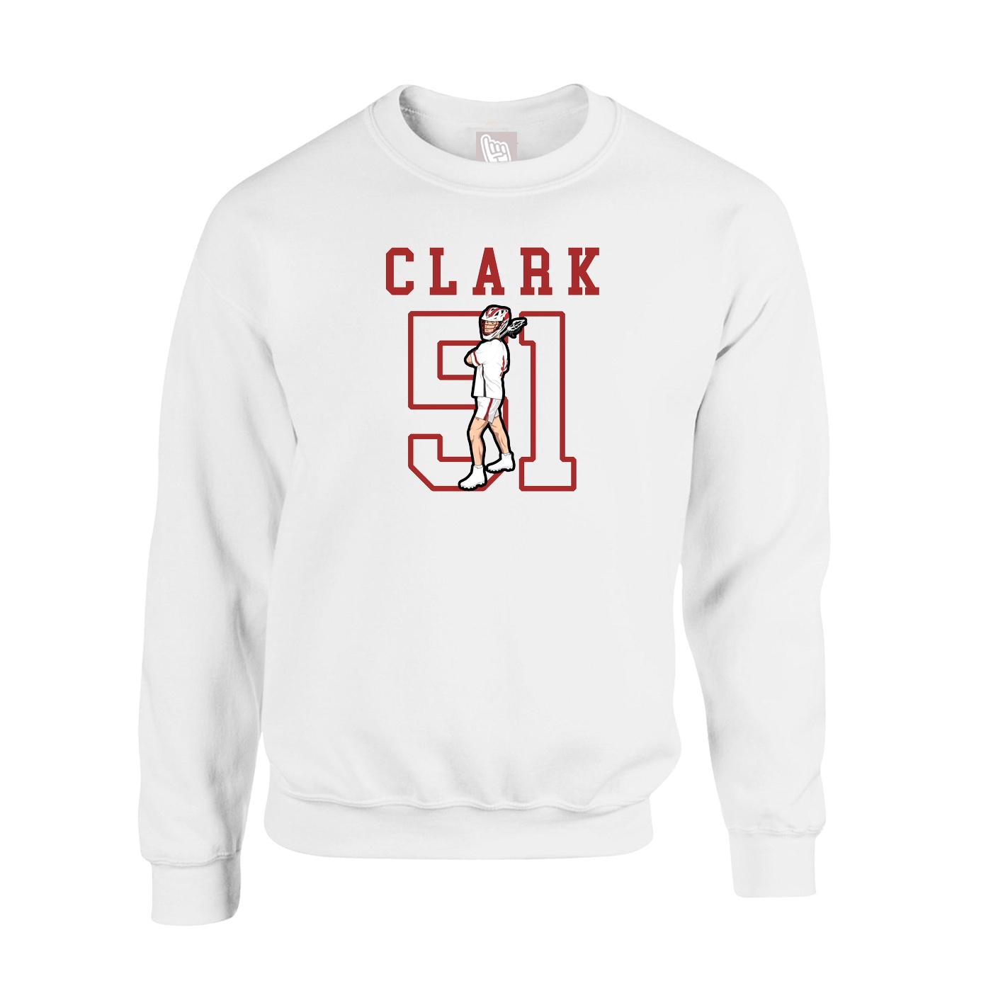 Fleece Crew — Shirsey in White