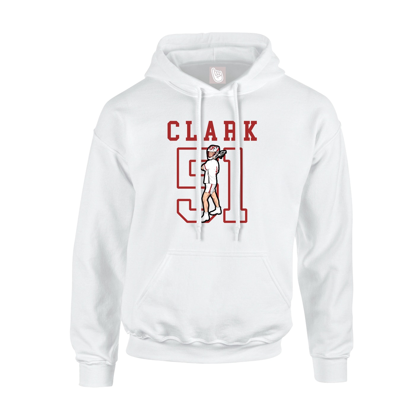 Youth Hoodie — Shirsey in White