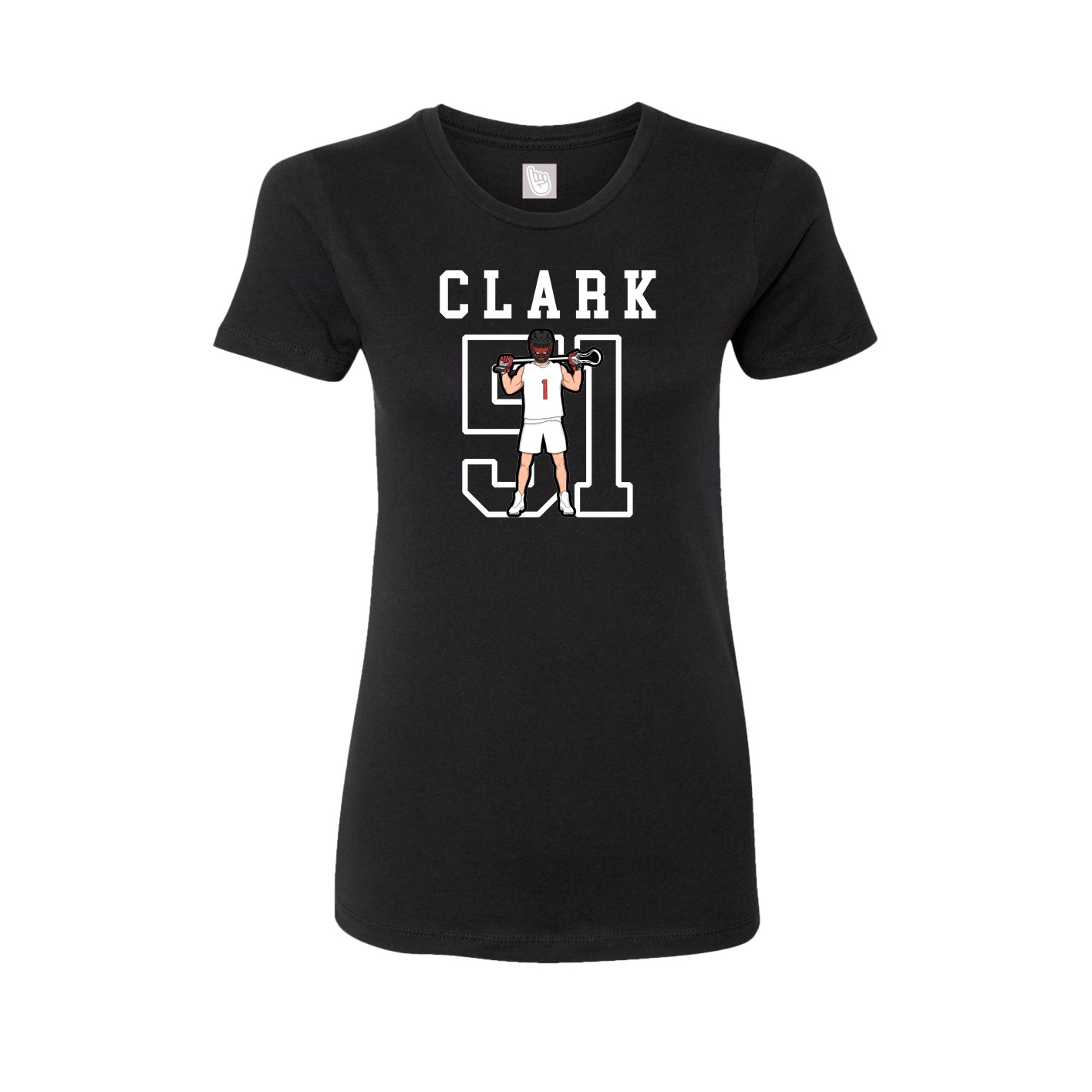 Fitted Women's Tee — Shirsey in Black