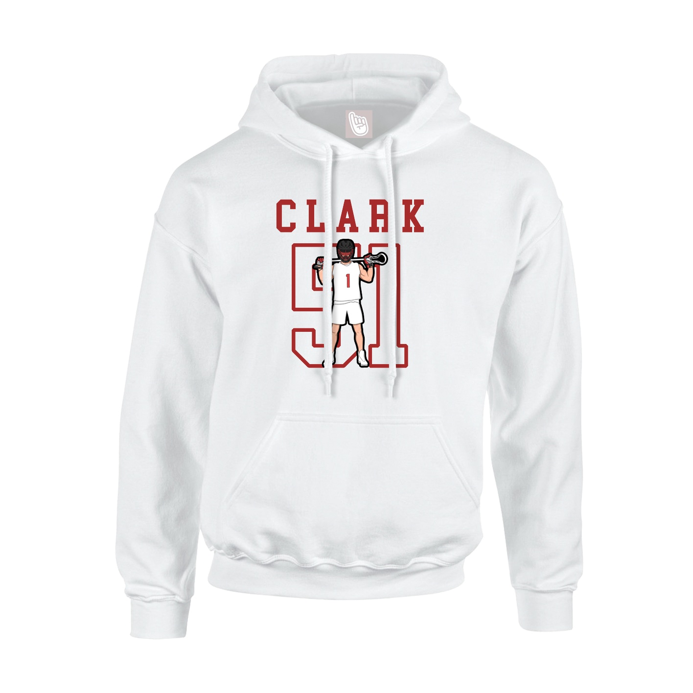 Youth Hoodie — Shirsey in White