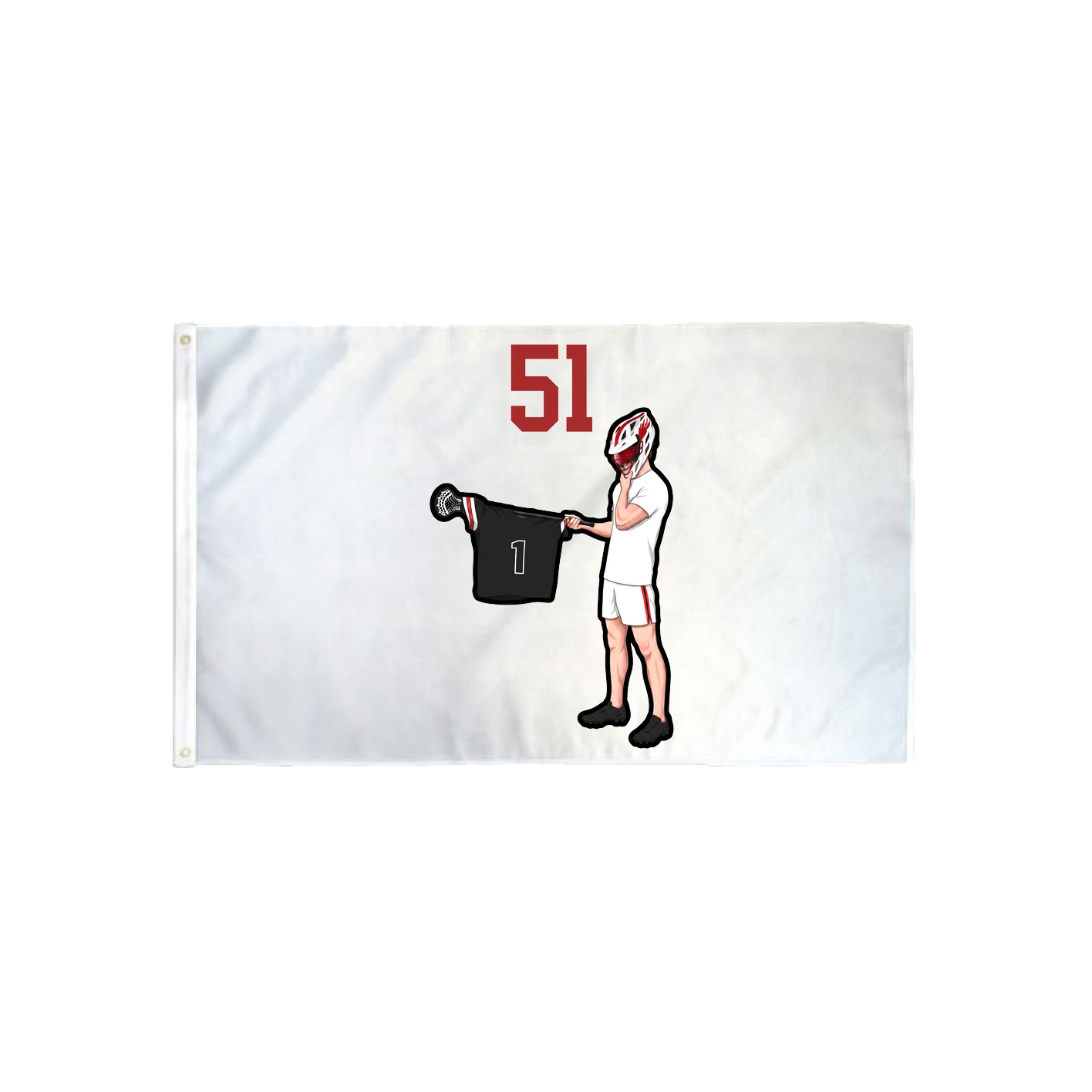3x5 Flag — Number Top in Classic