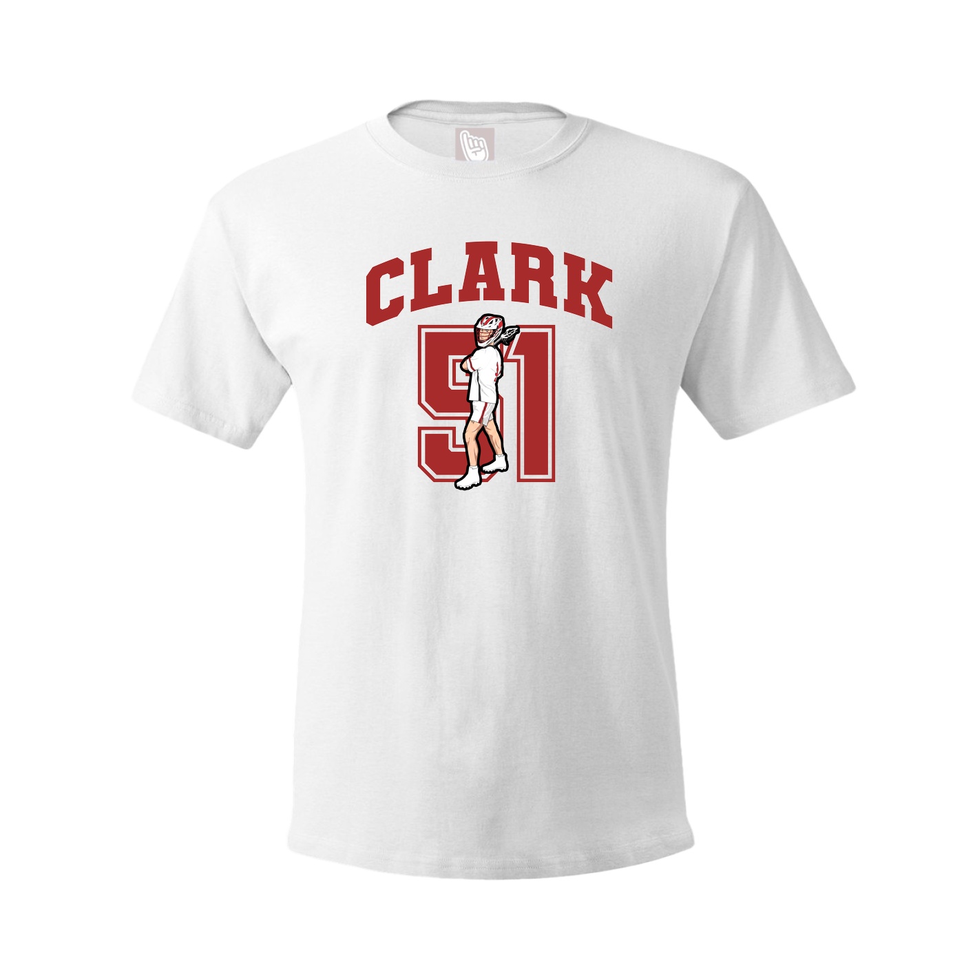 Tee — Number in White