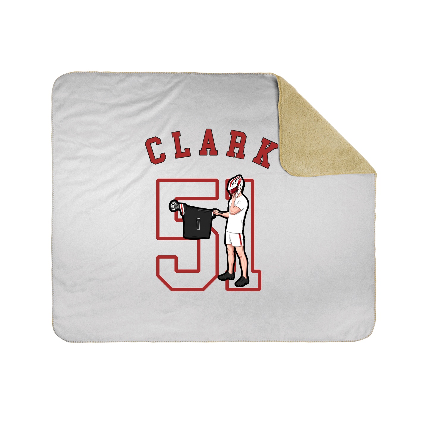 Throw Blanket — Shirsey Arch in White