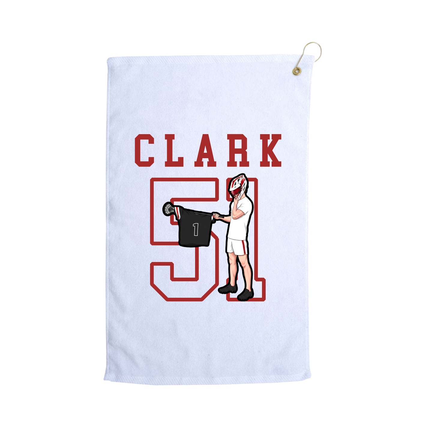 Golf Towel — Shirsey in White