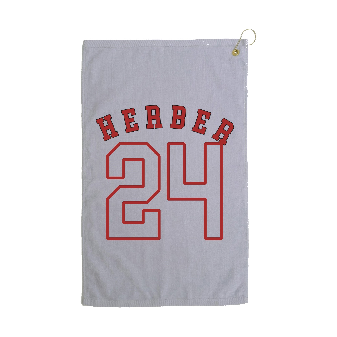 Golf Towel — Shirsey Arch in Grey