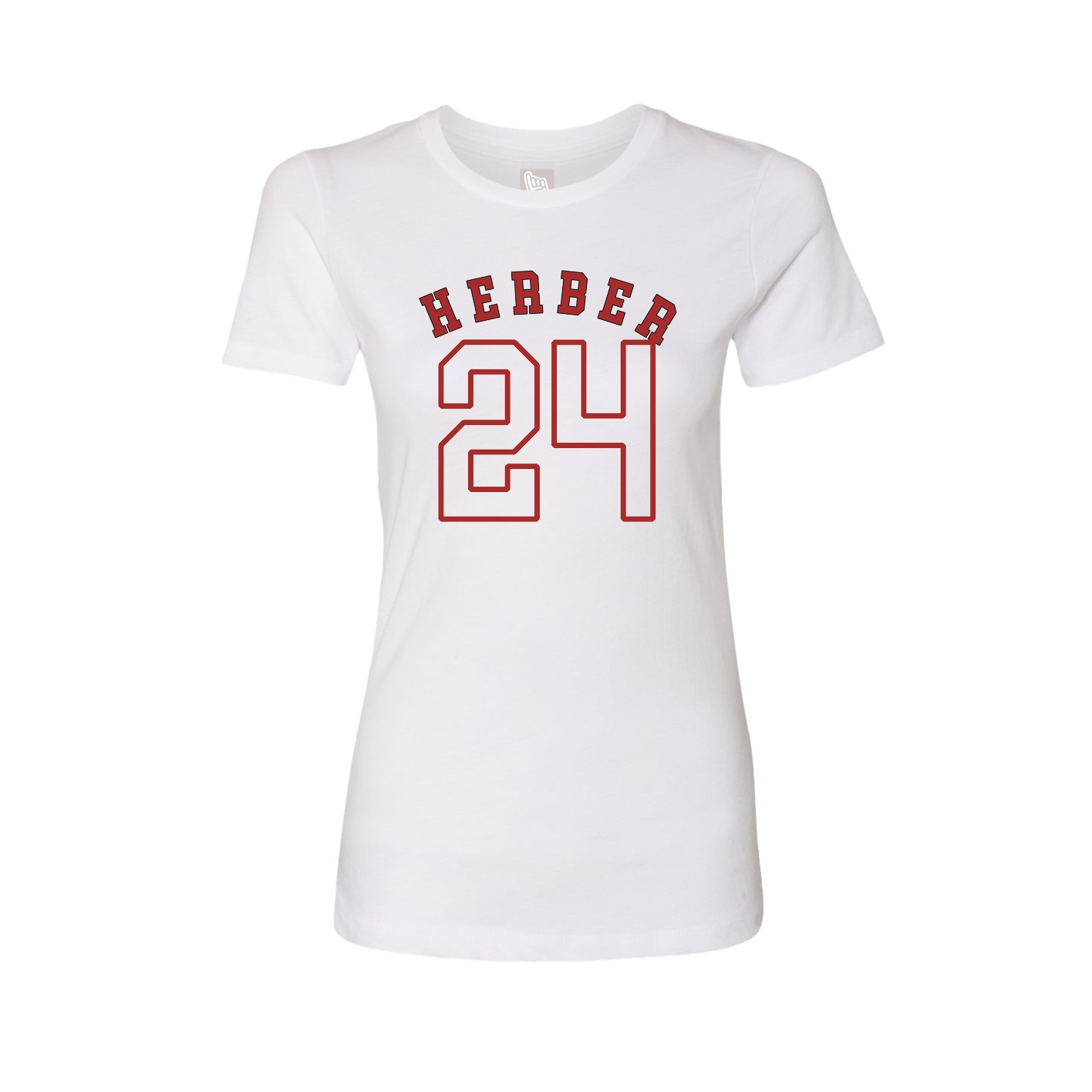 Womens Tee — Shirsey Arch in White