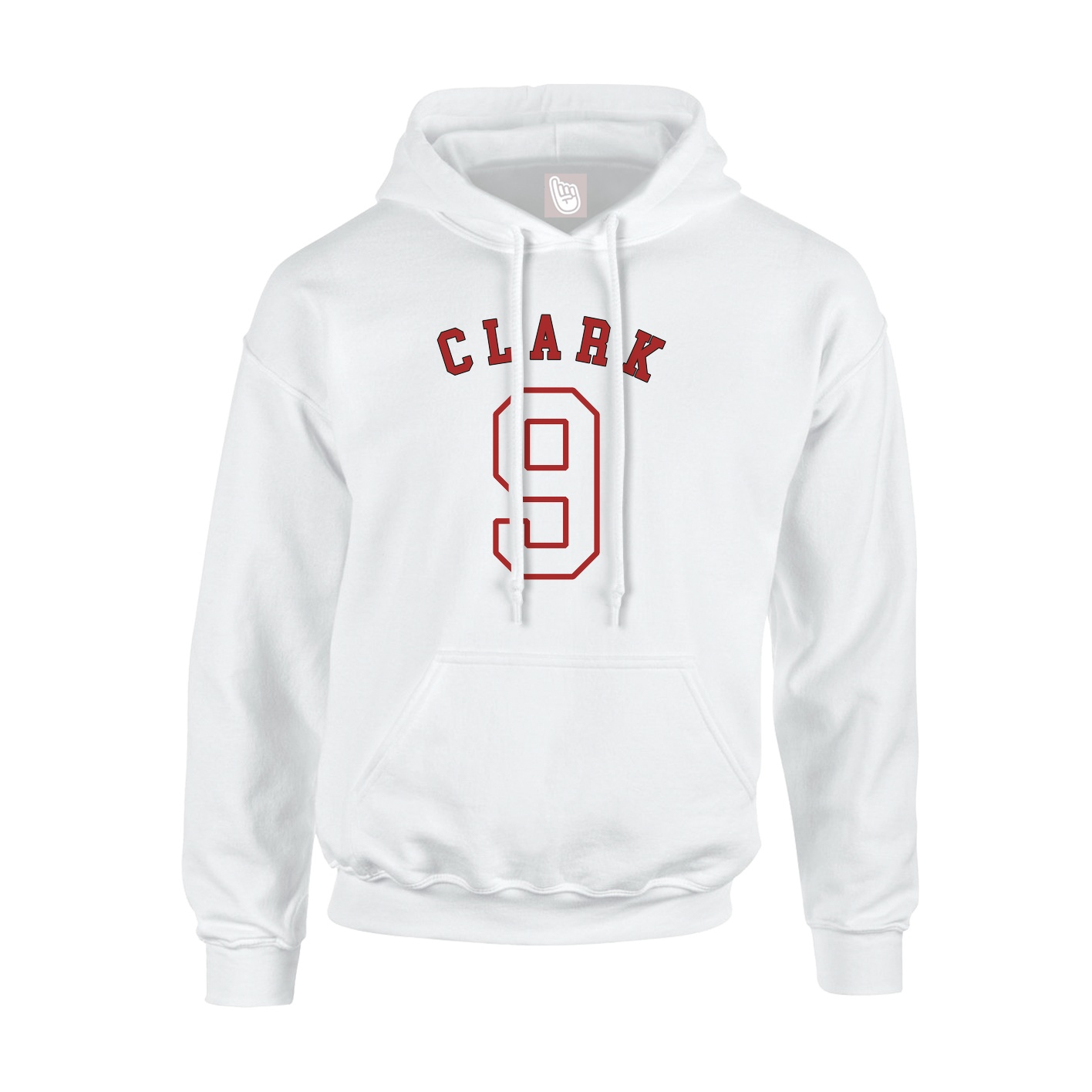 Hoodie — Shirsey Arch in White