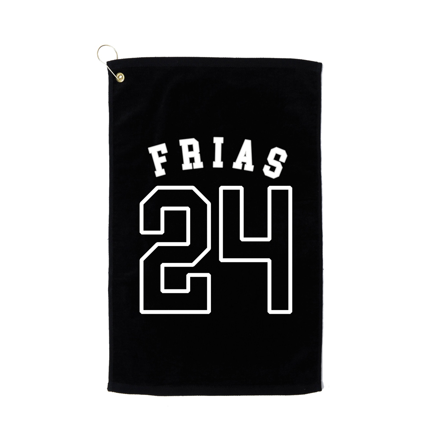 Golf Towel — Shirsey Arch in Black