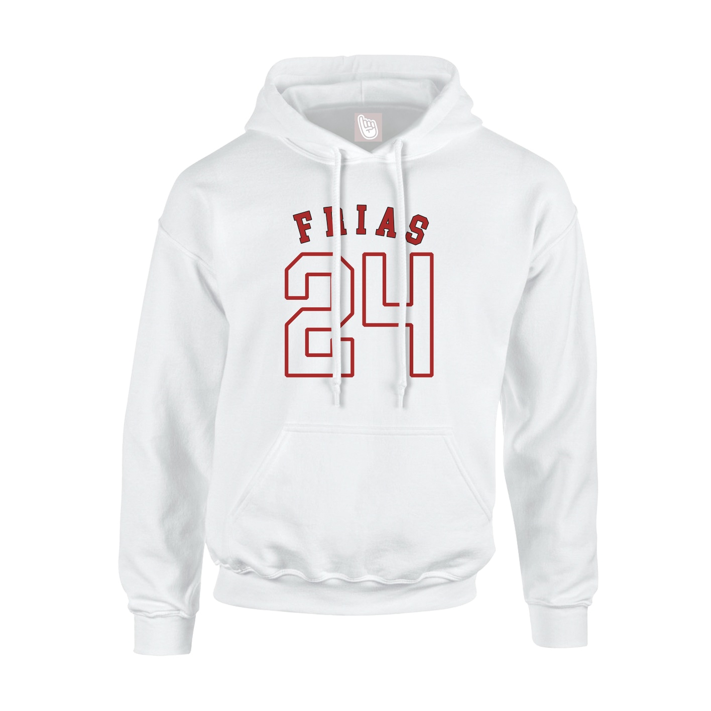 Hoodie — Shirsey Arch in White