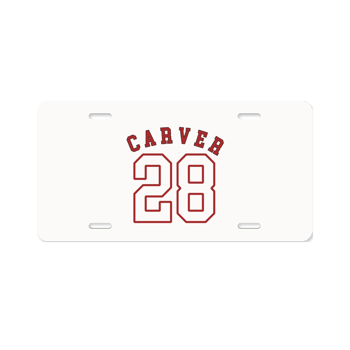License Plate — Shirsey Arch in Classic