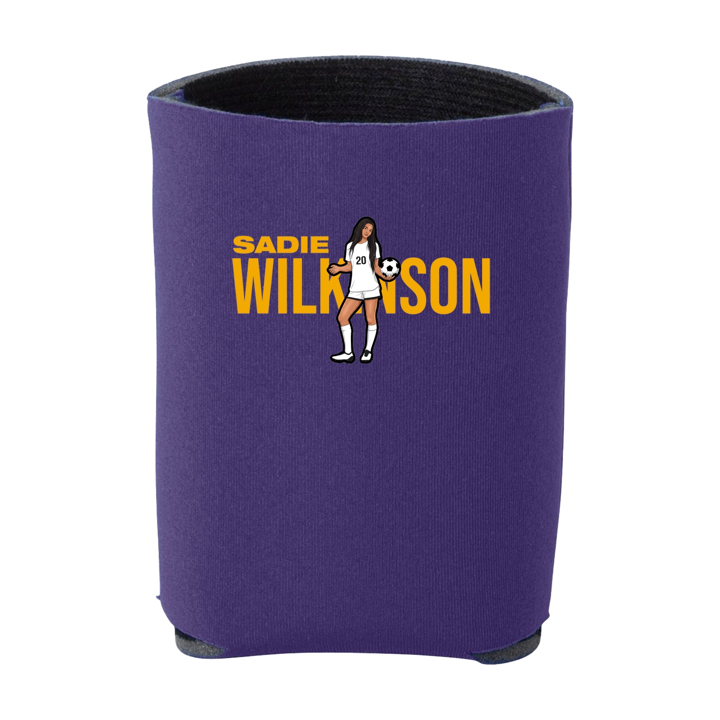 Can Holder — Player Name in Purple
