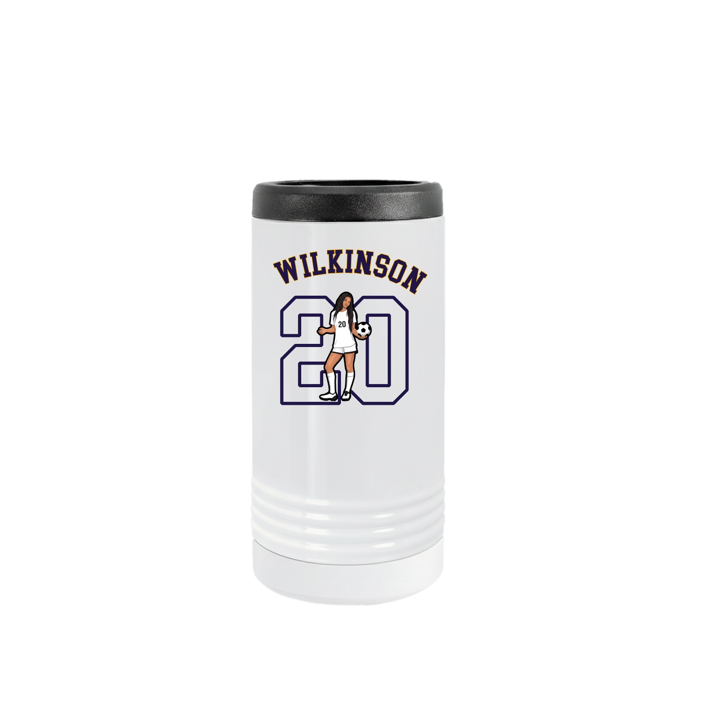 Slim Beverage Holder — Shirsey Arch in White