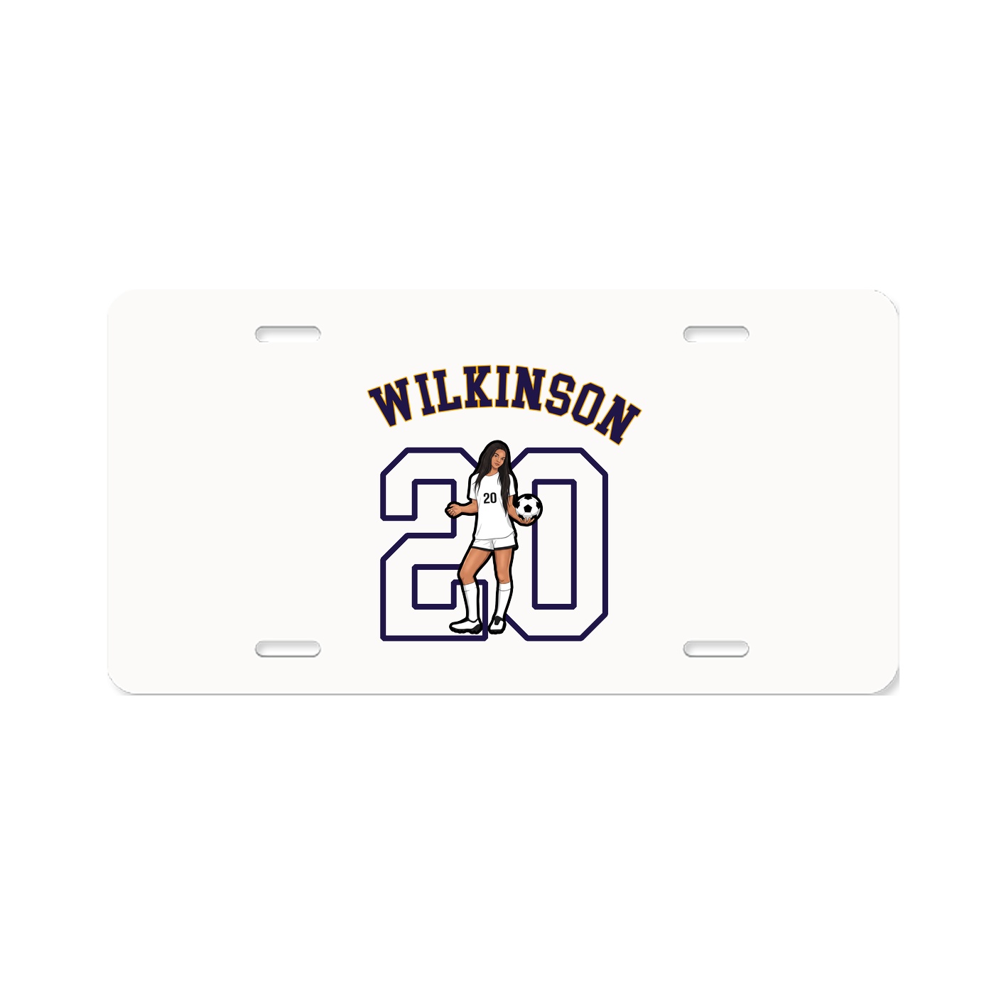 License Plate — Shirsey Arch in Classic