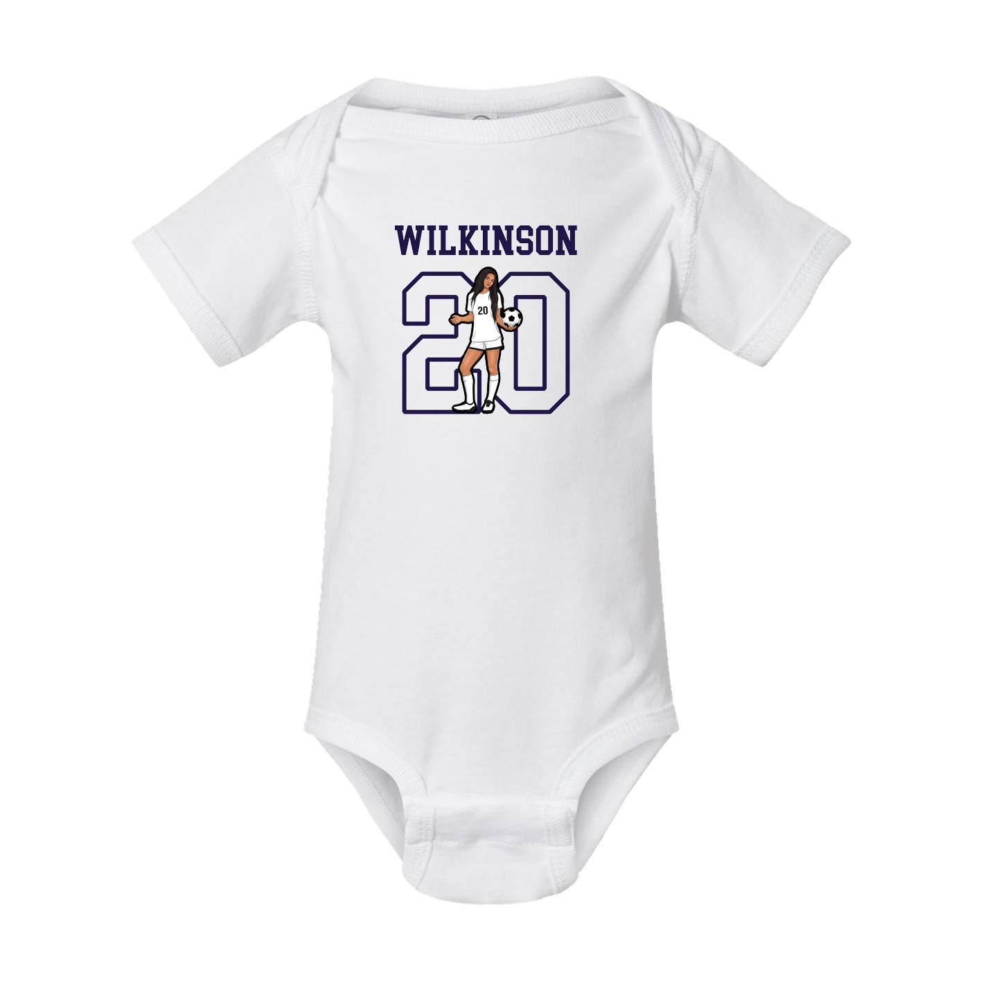 Baby Onesie — Shirsey in White
