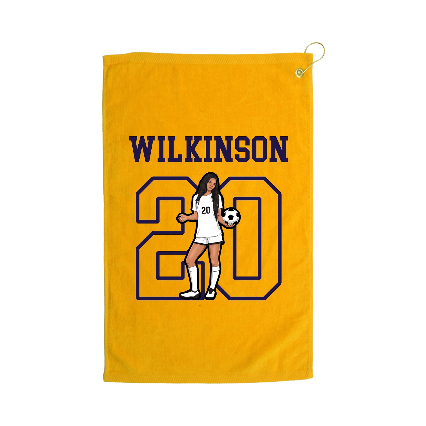Golf Towel — Shirsey in Gold