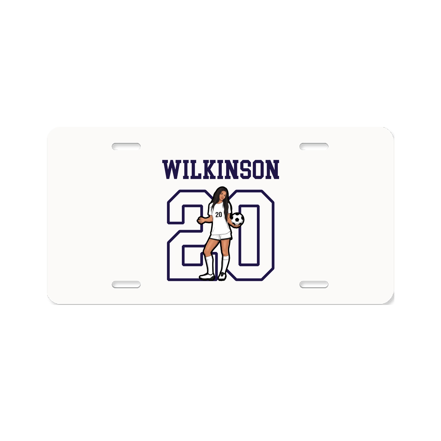 License Plate — Shirsey in Classic