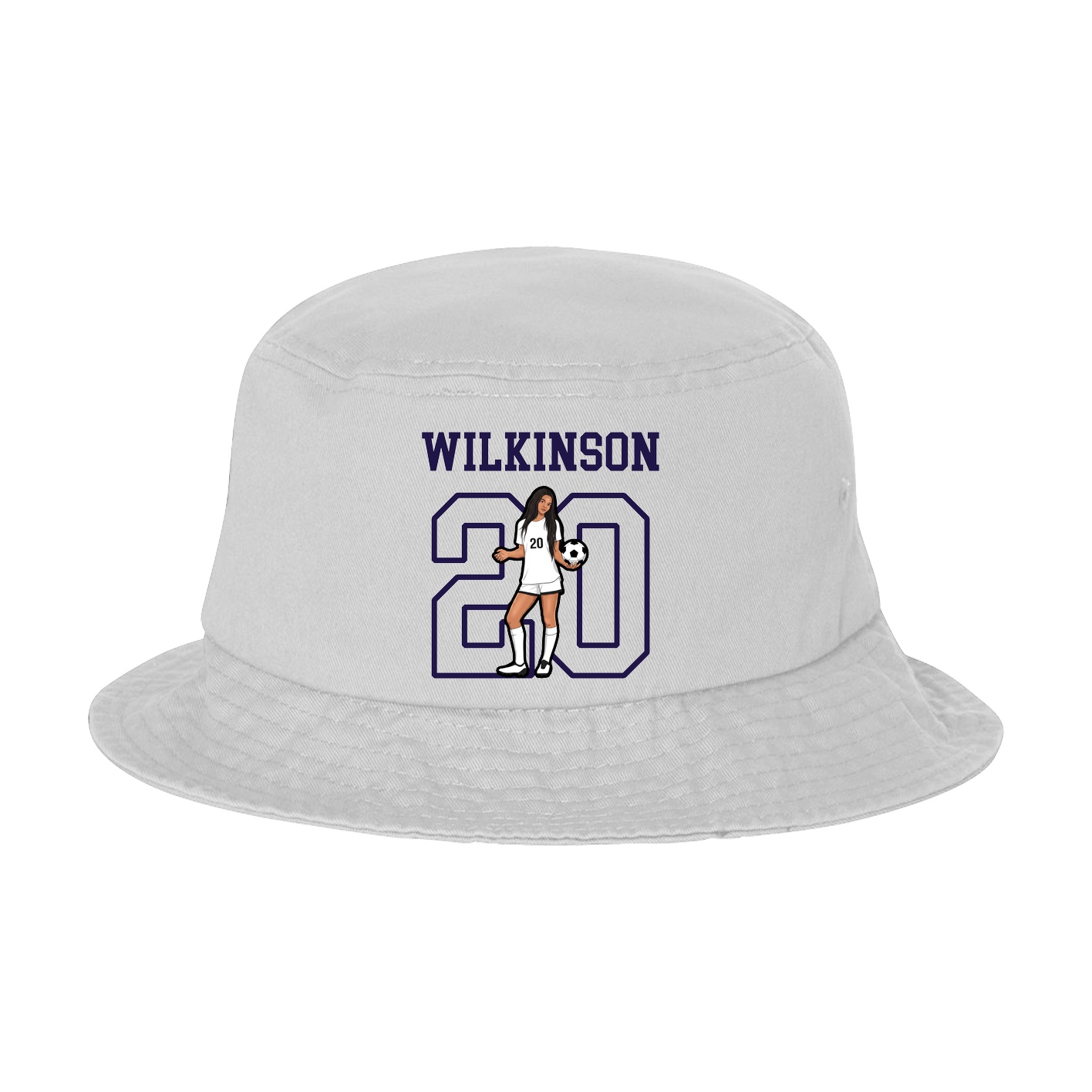 Bucket Cap — Shirsey in White