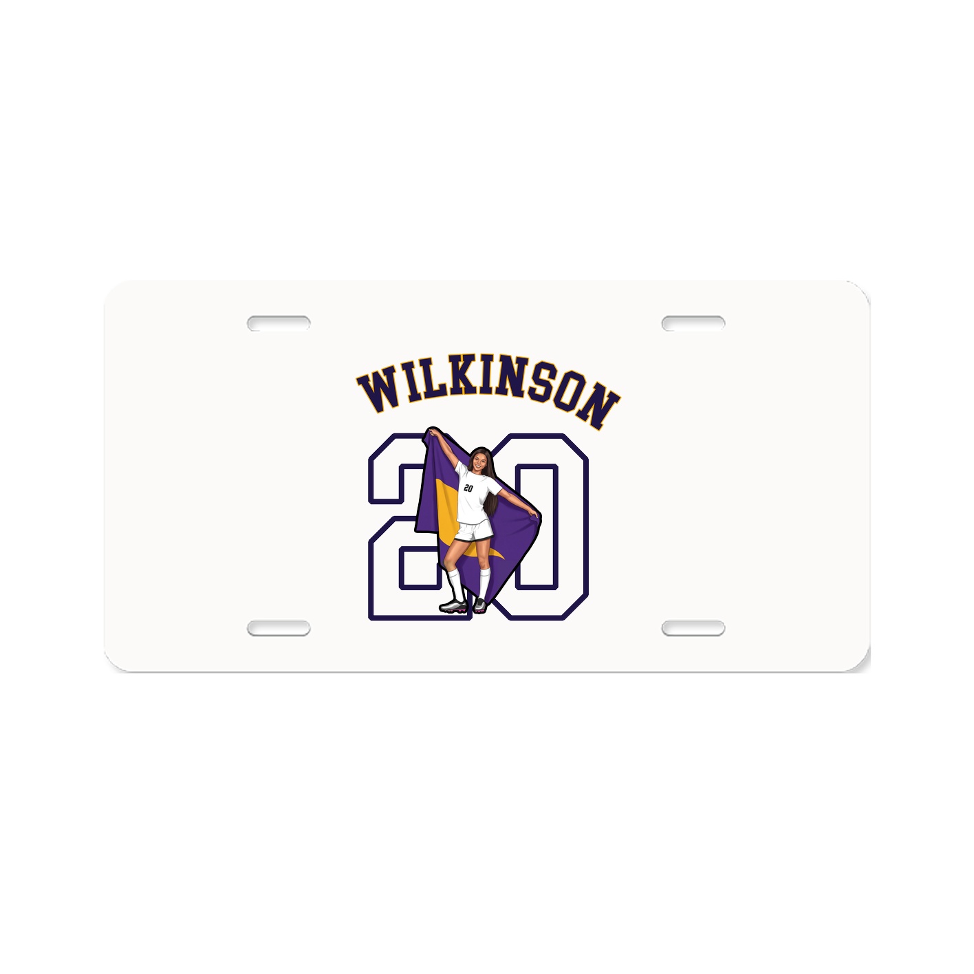 License Plate — Shirsey Arch in Classic