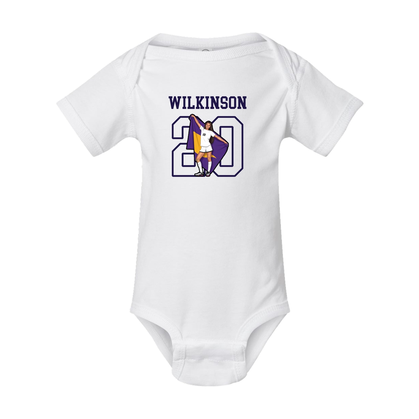 Baby Onesie — Shirsey in White