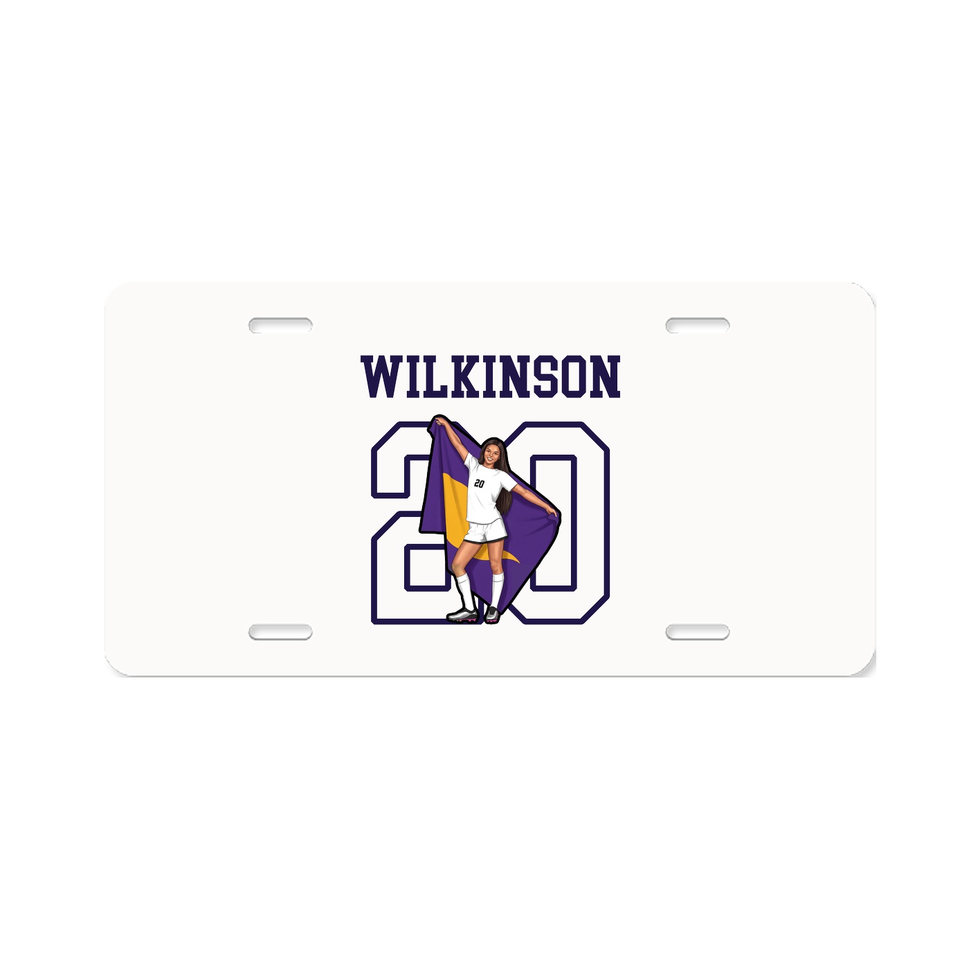 License Plate — Shirsey in Classic