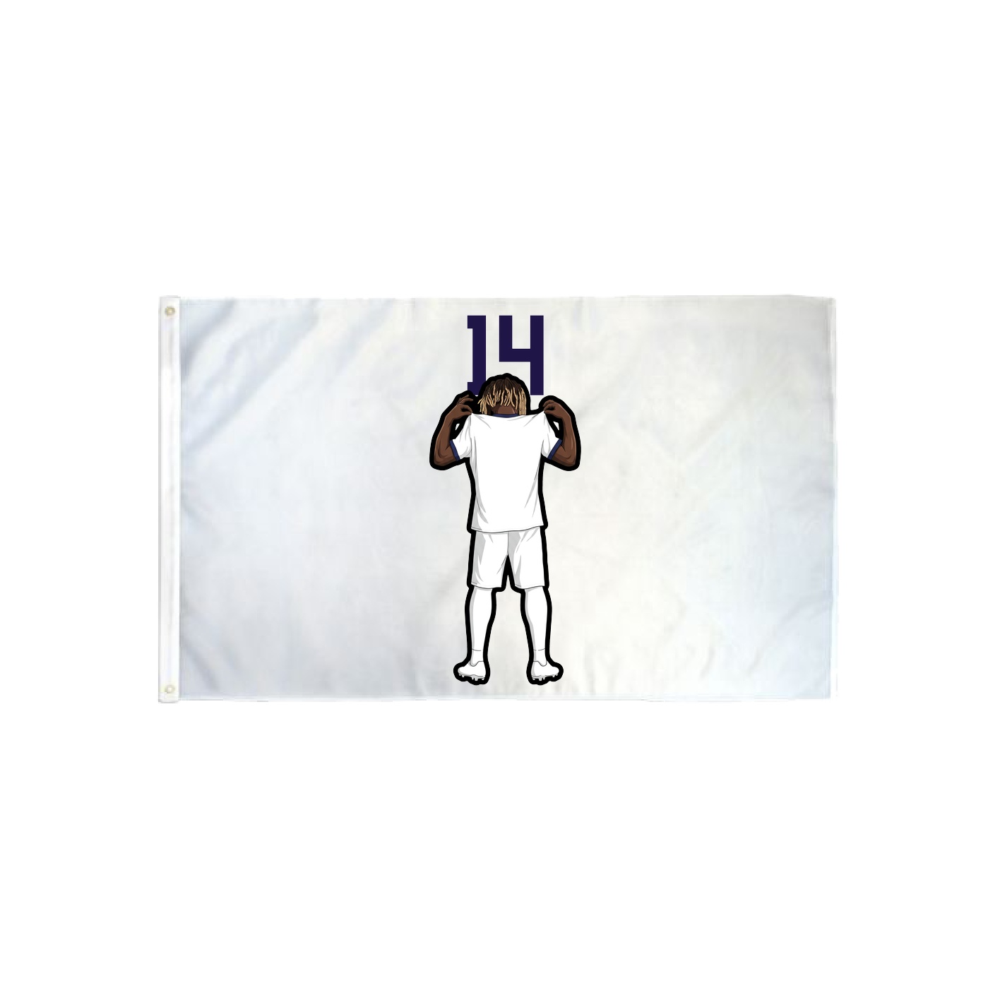 3x5 Flag — Number Top in Classic
