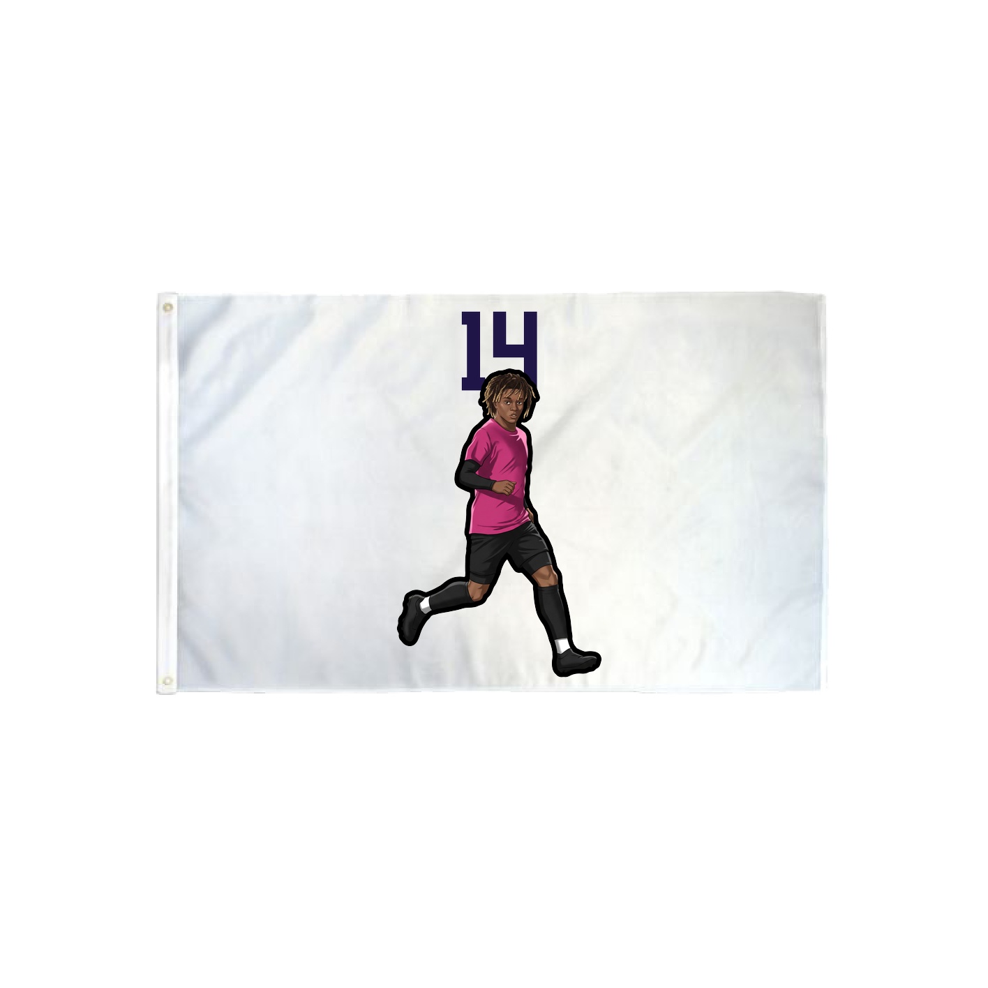 3x5 Flag — Number Top in Classic
