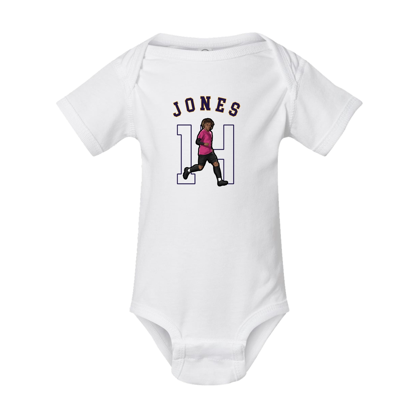 Baby Onesie — Shirsey Arch in White