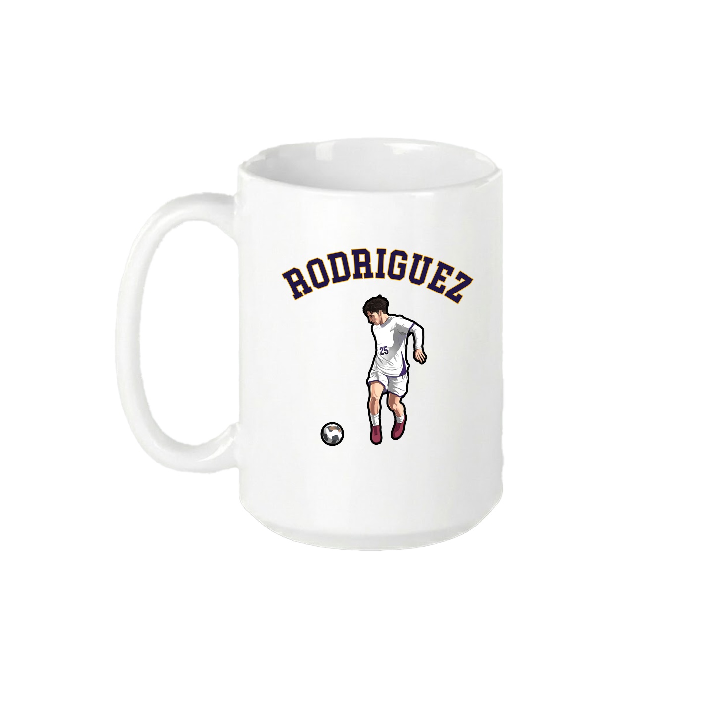 15oz Coffee Mug — Shirsey Arch in White