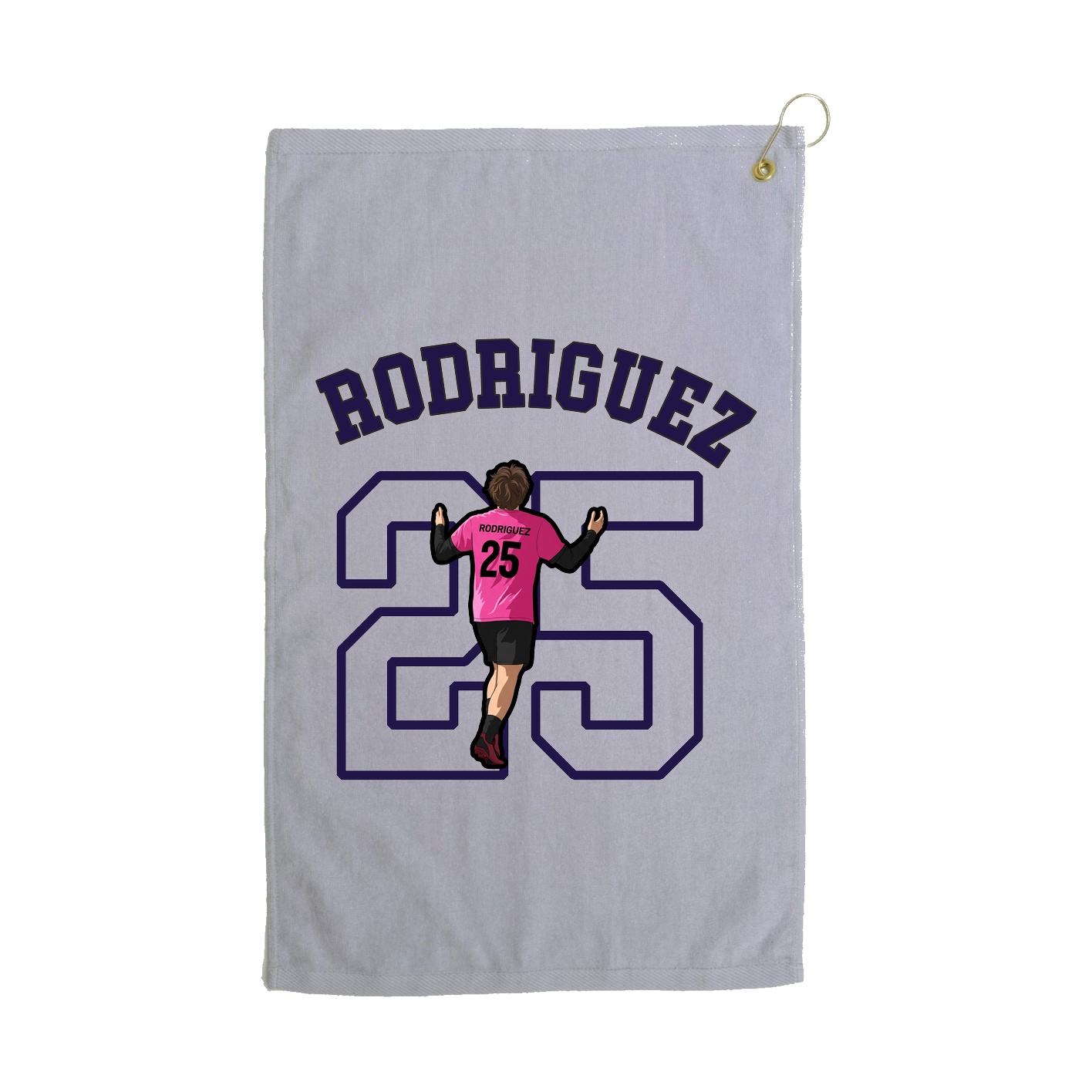 Golf Towel — Shirsey Arch in Grey